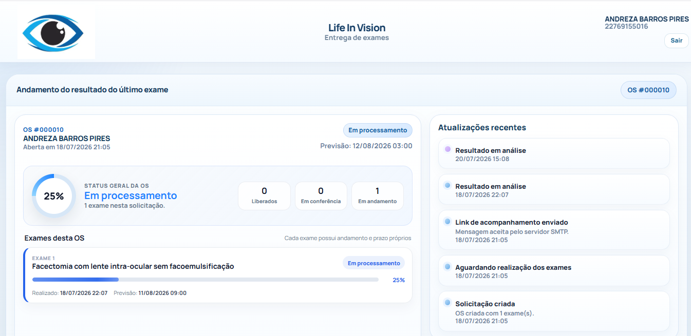 Portal do paciente